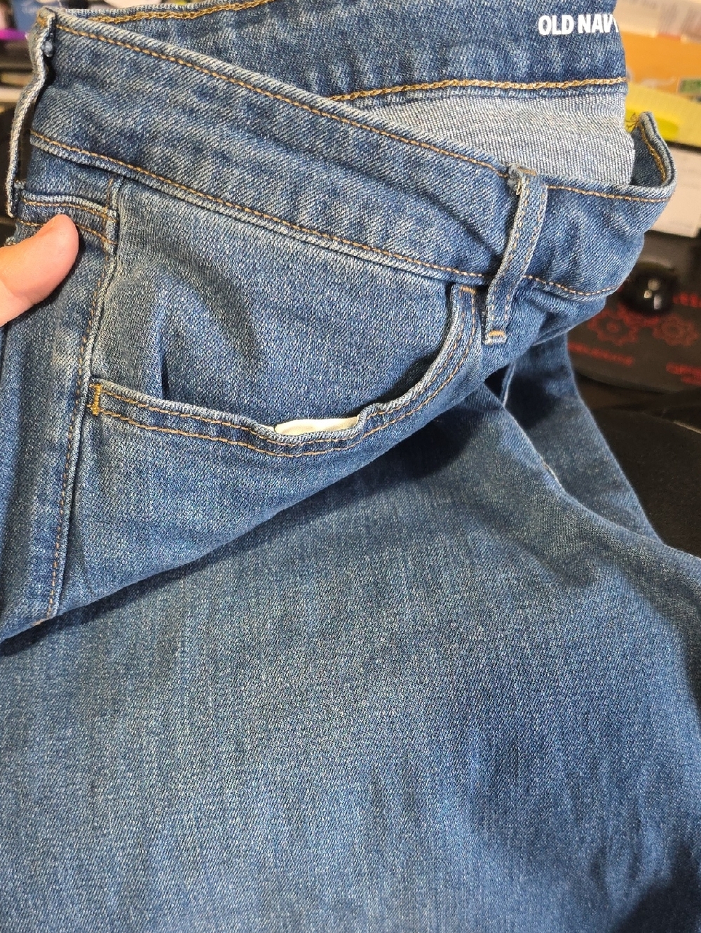 Old Navy Wow Wide Leg Jeans - Picture 2 of 3